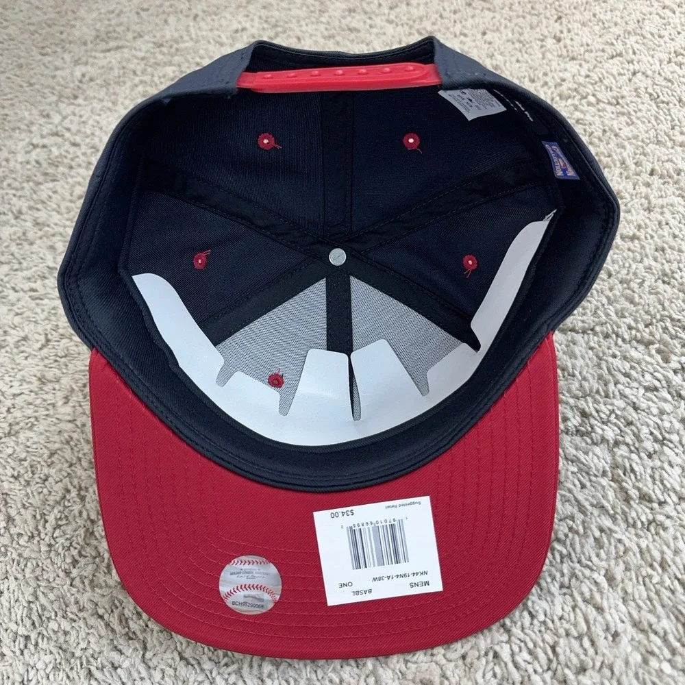 Washington Senators Hat Nike Cooperstown Collection Pro Snapback Navy Reto Patch